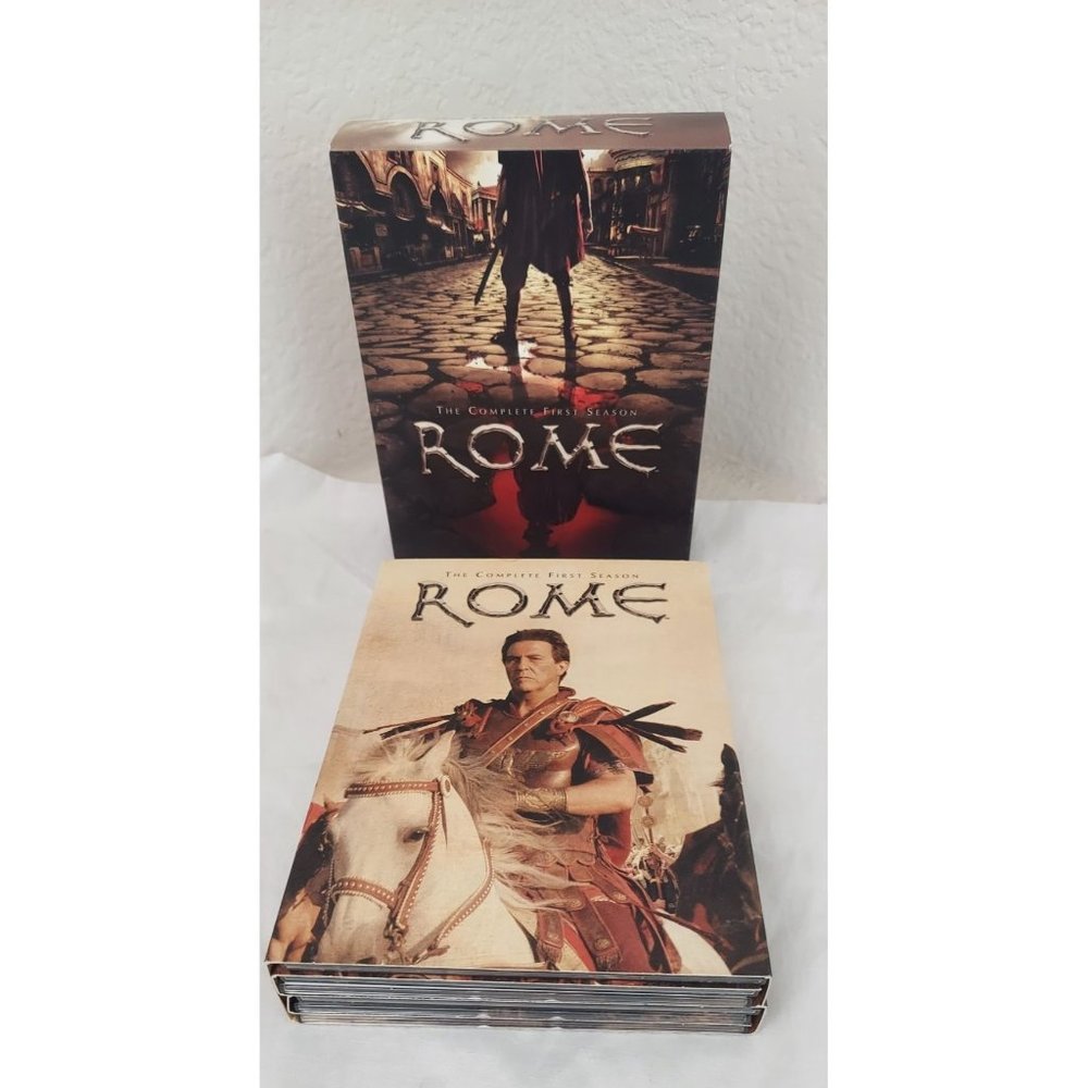 Rome - The Complete First Season (DVD, 2006, 6-DiSC SET) Drama History TV Series